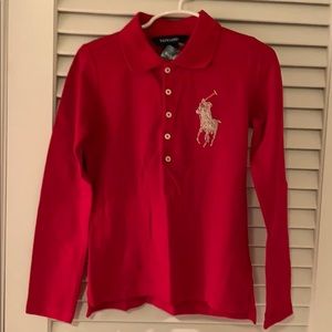 Ralph Lauren Beaded Big Pony Polo Shirt
